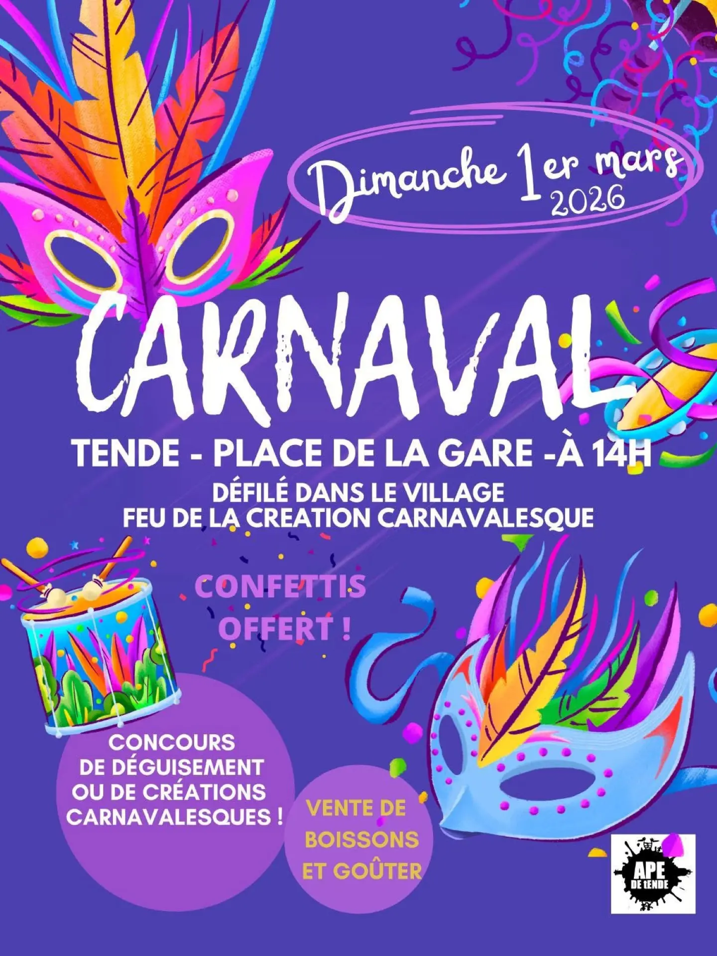 Affiche Carnaval