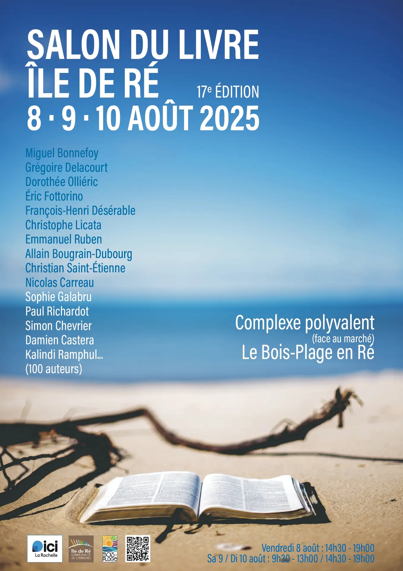 Salon du livre Ile de Ré - « L'île aux livres »_Le Bois-Plage-en-Ré