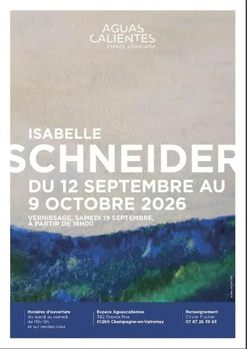 Exposition des pastels d'Isabelle Schneider  à l'Espace Aguascalientes_Champagne-en-Valromey