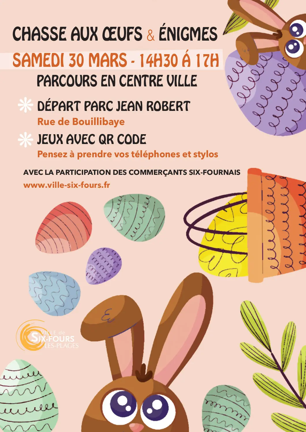 Chasse aux oeufs & énigmes