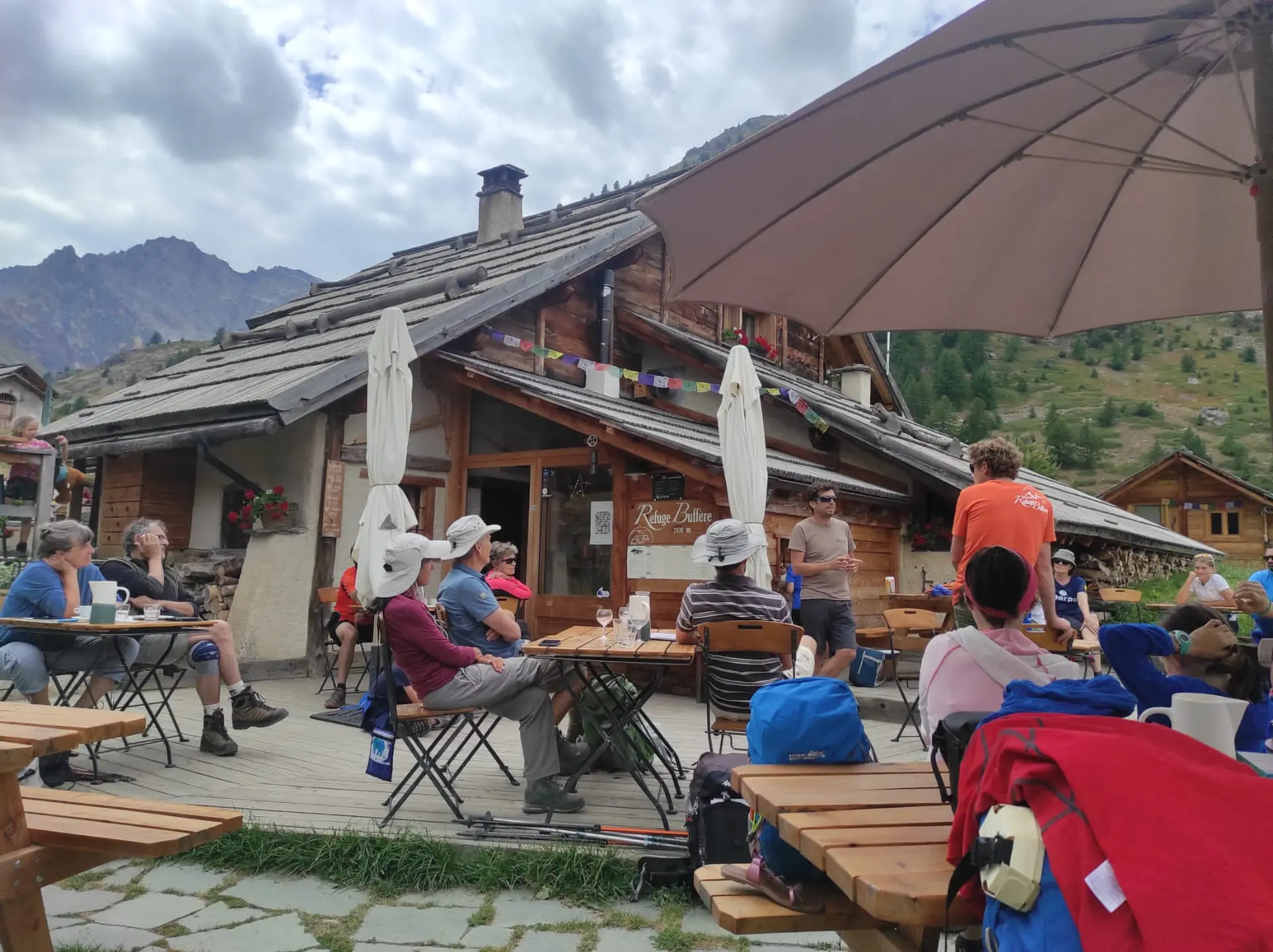 Café nature au refuge Buffère