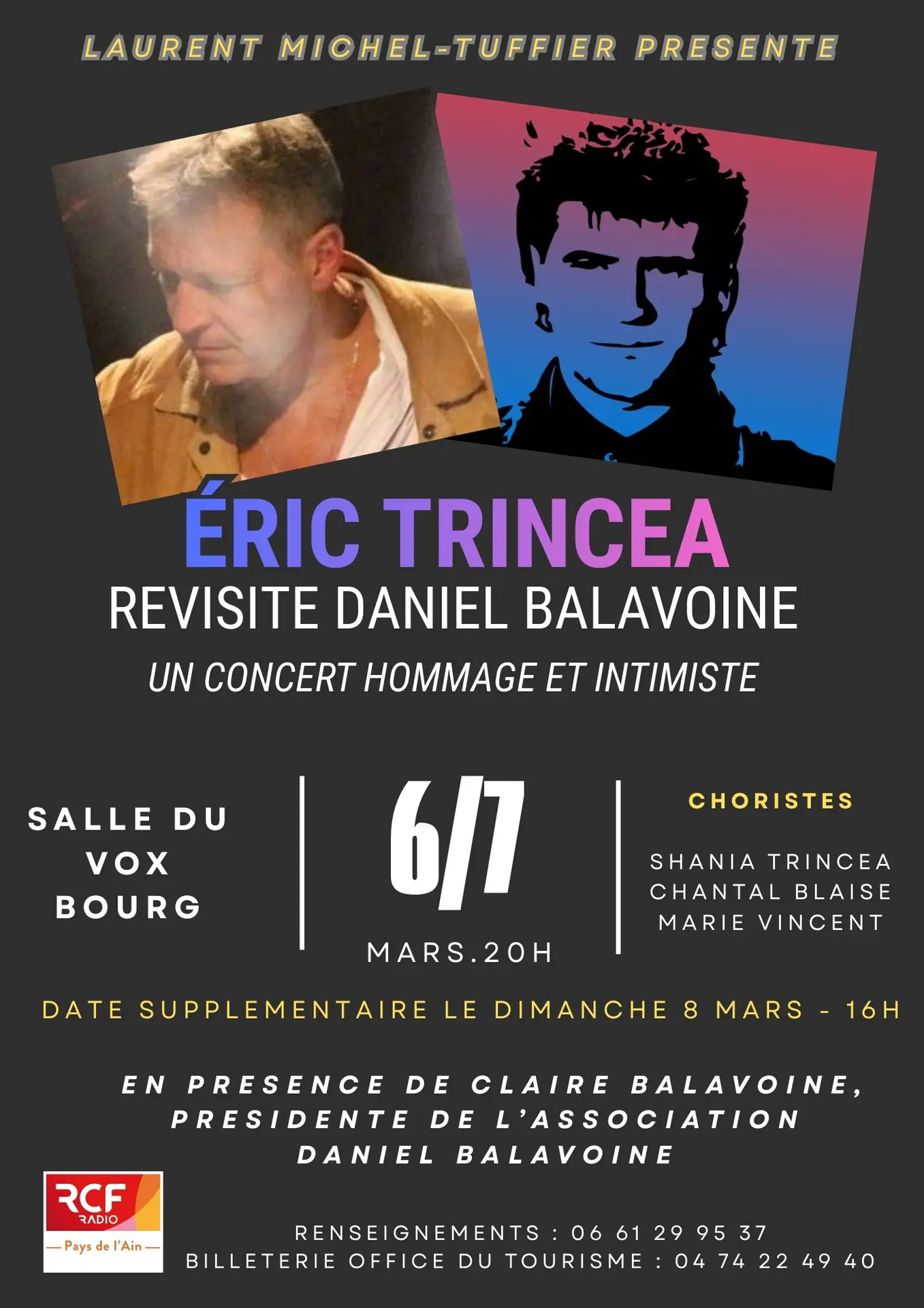 Eric TRINCEA revisite Daniel BALAVOINE_Bourg-en-Bresse