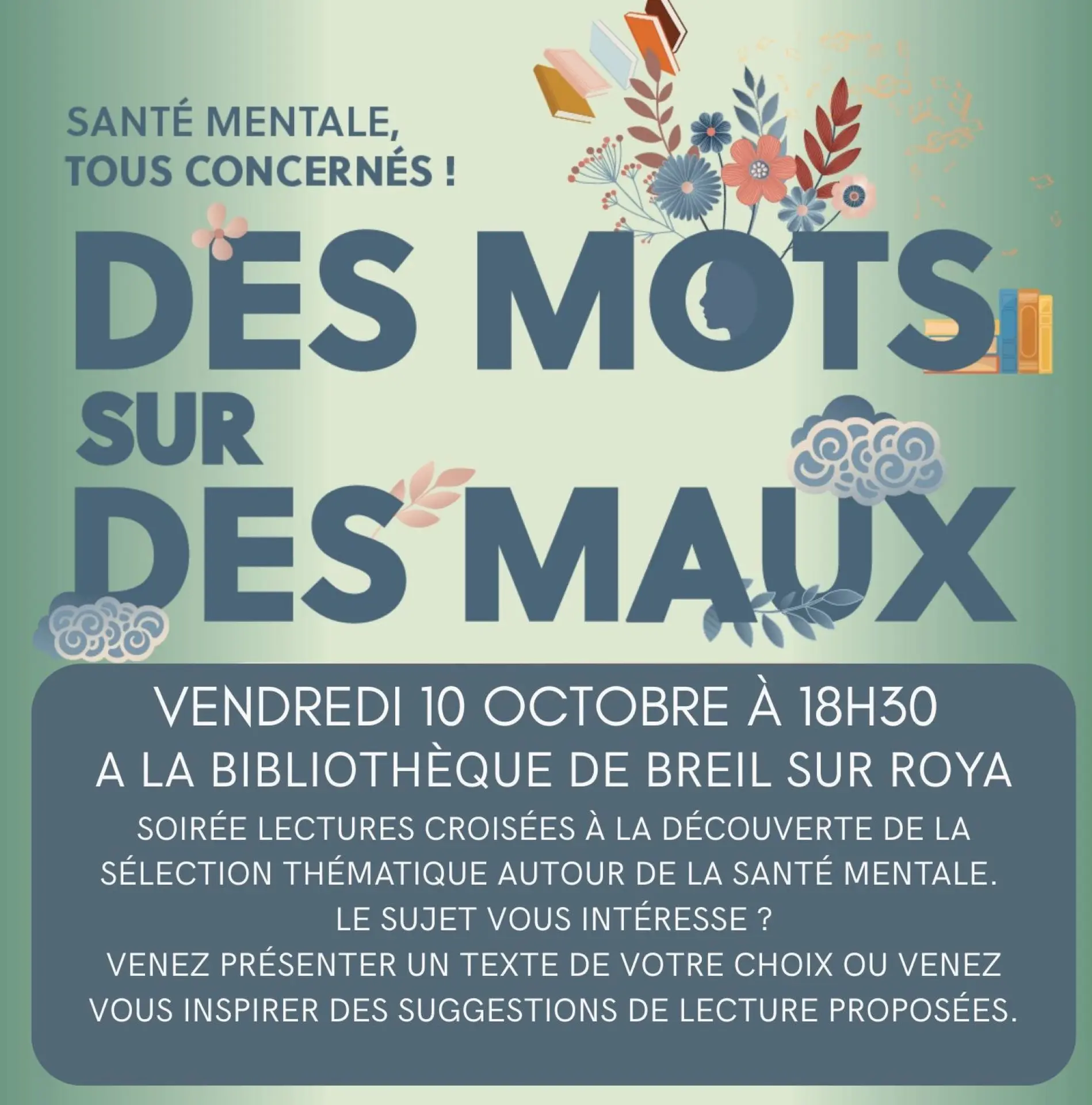 Santé mentale tous concernés! Des mots sur les maux_Breil-sur-Roya