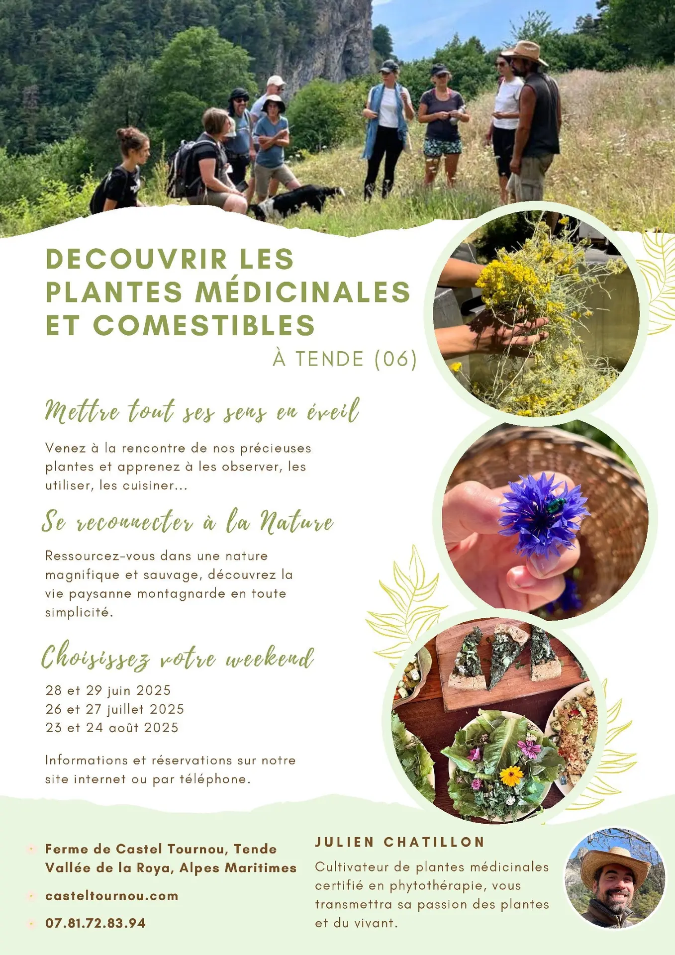 Week-end découverte des plantes médicinales