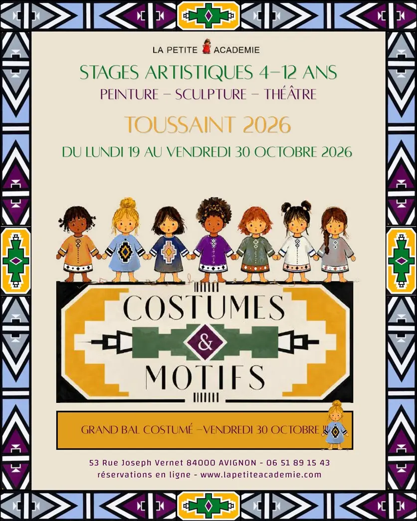 Stages artistiques jeune public à La Petite Académie_Avignon