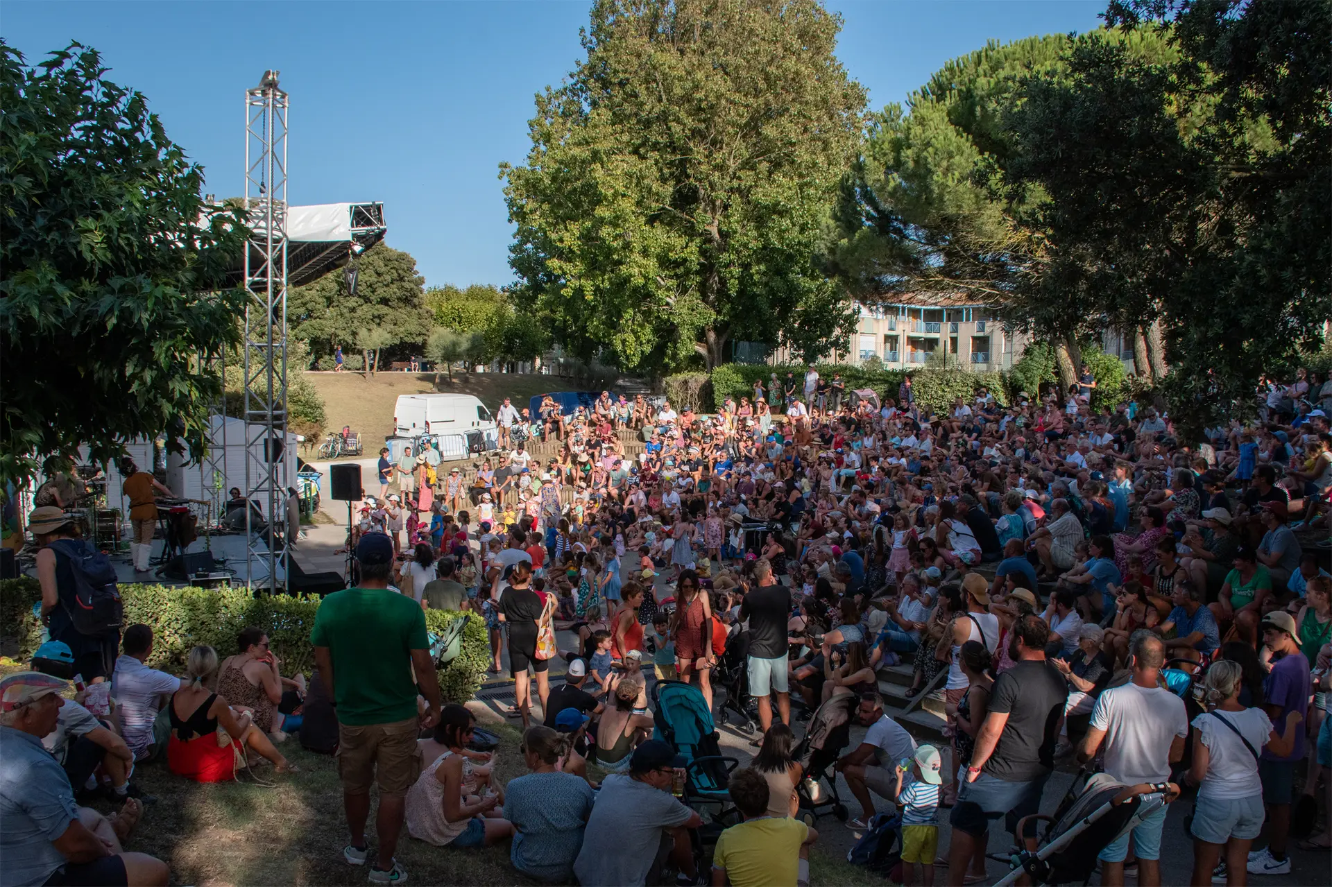 Animations du mercredi soir au festival Sorties de plage l'été à Châtelaillon-plage
