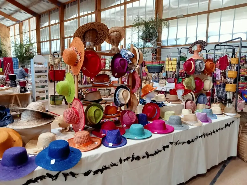 Photo représentant des stands