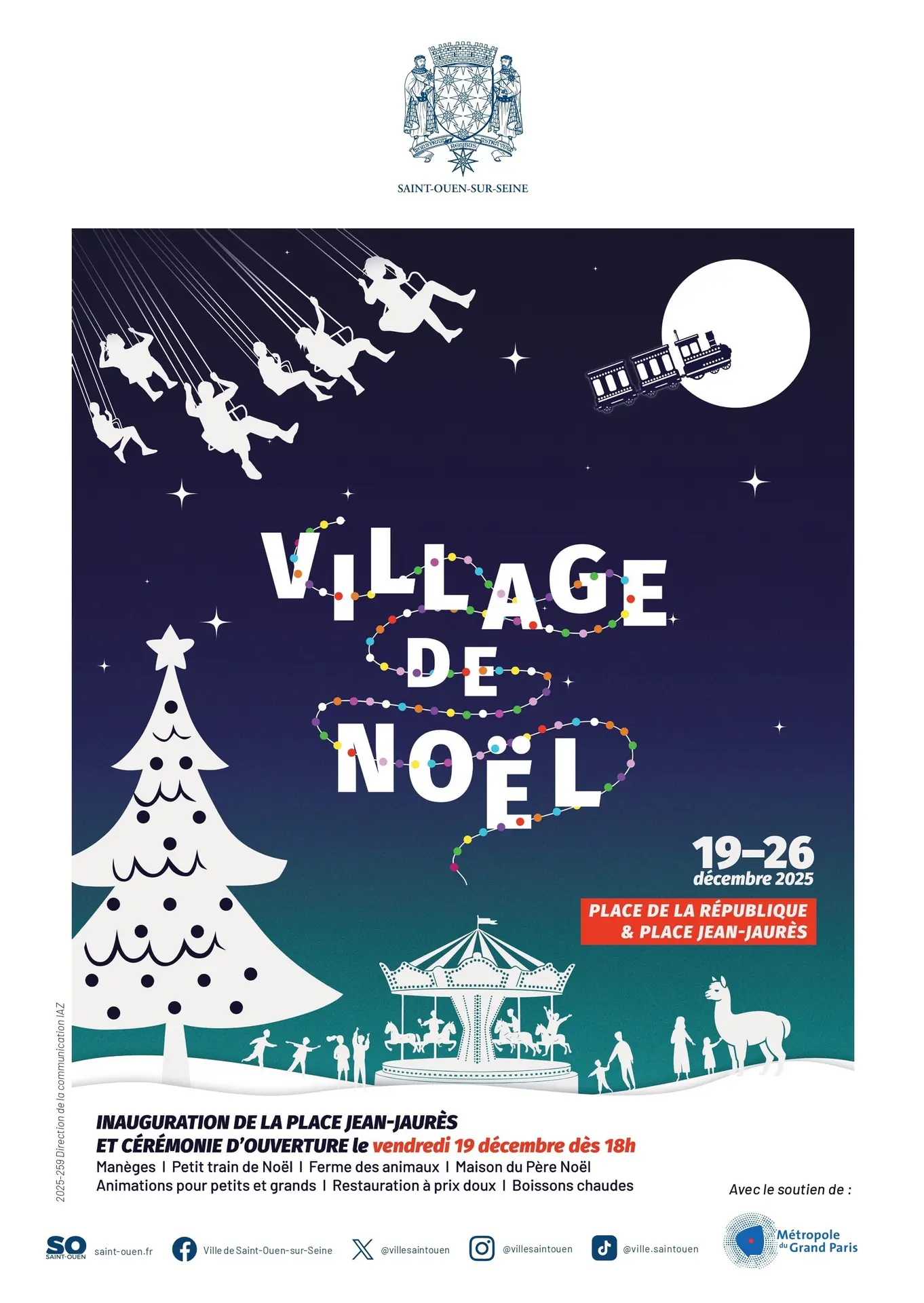 Village de Noël de Saint-Ouen 2025