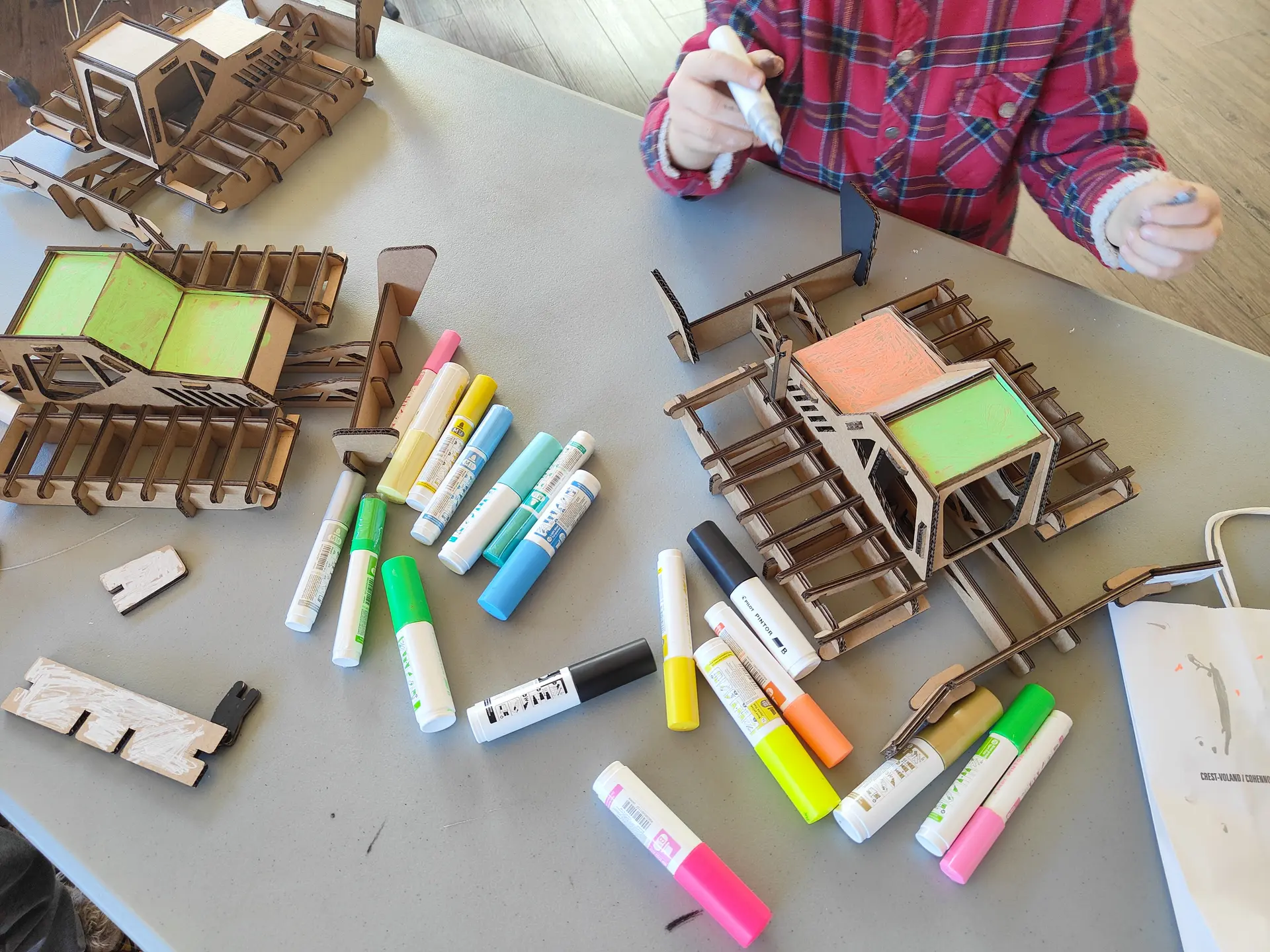 Photo de l'atelier mini dameuse