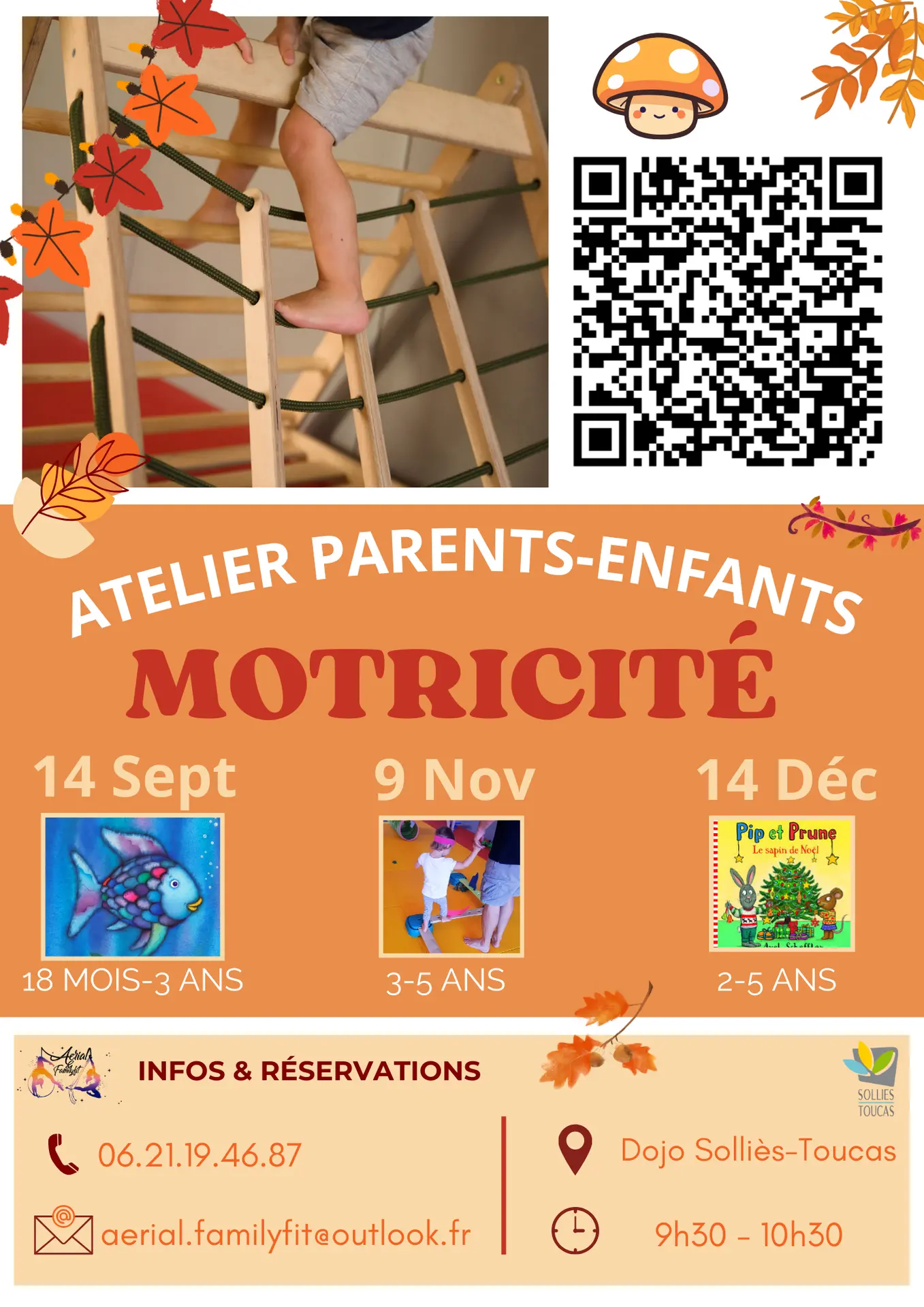 Atelier moticité parents / enfants_Solliès-Toucas