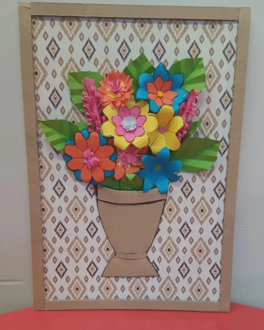 Atelier bouquet de fleurs, bouquet de choses