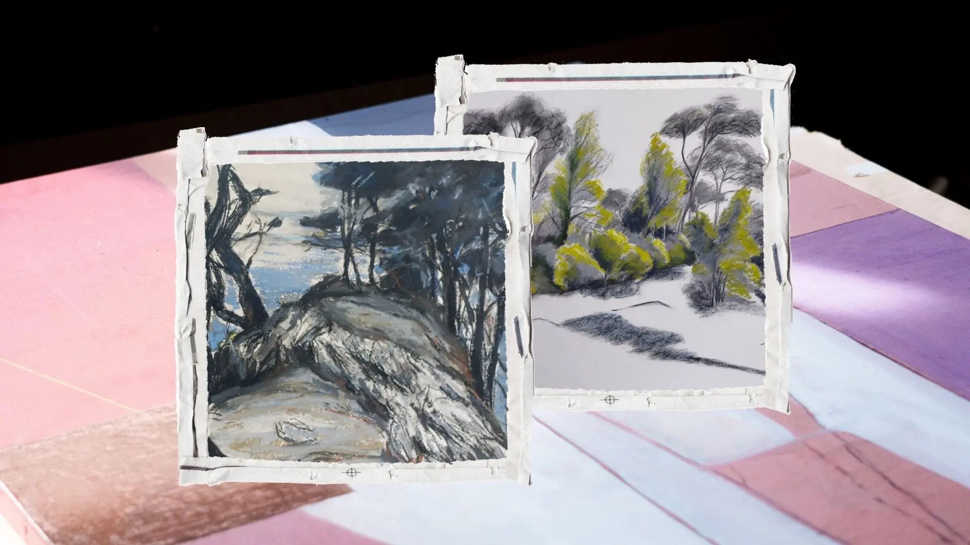 Exposition par Roseline Lecocq et Patricia Vasseur_Sanary-sur-Mer