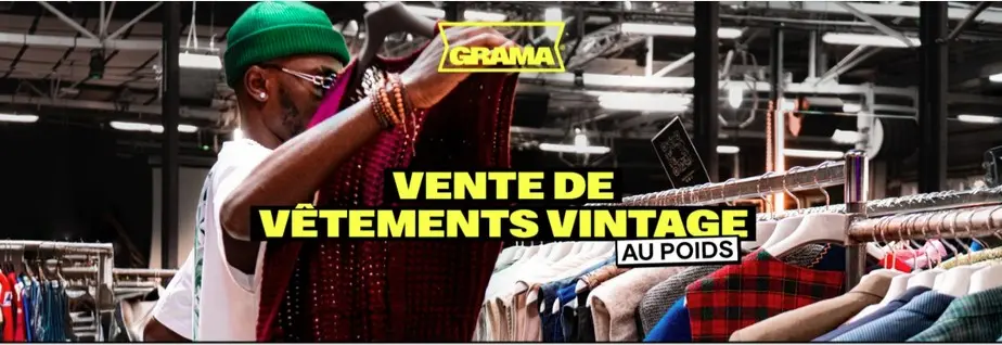 Grama Vintage - Vente de vêtements vintage / seconde main au poids_Avignon