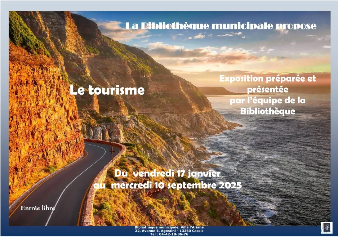 Exposition Le tourisme à la Bibliothèque municipale