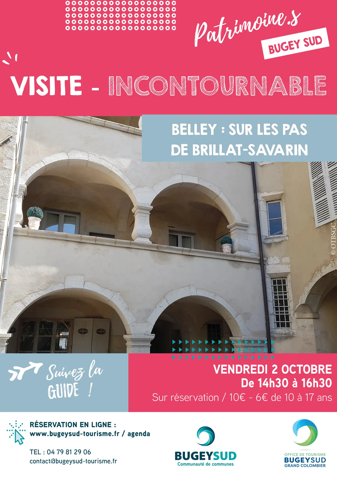 Épicuriennes de Belley : visite guidée Sur les pas de Brillat-Savarin