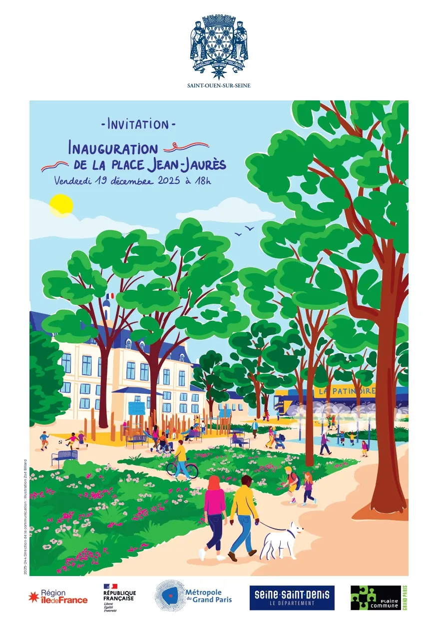 Inauguration de la place Jean Jaurès