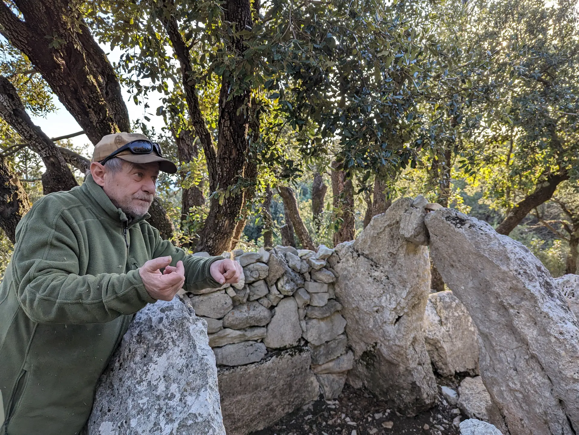 Photo avec dolmen