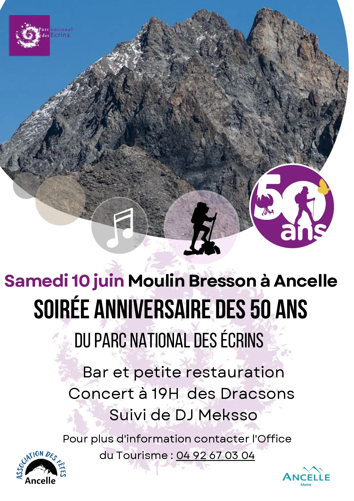 Le Parc National des Ecrins fête ses 50 ans