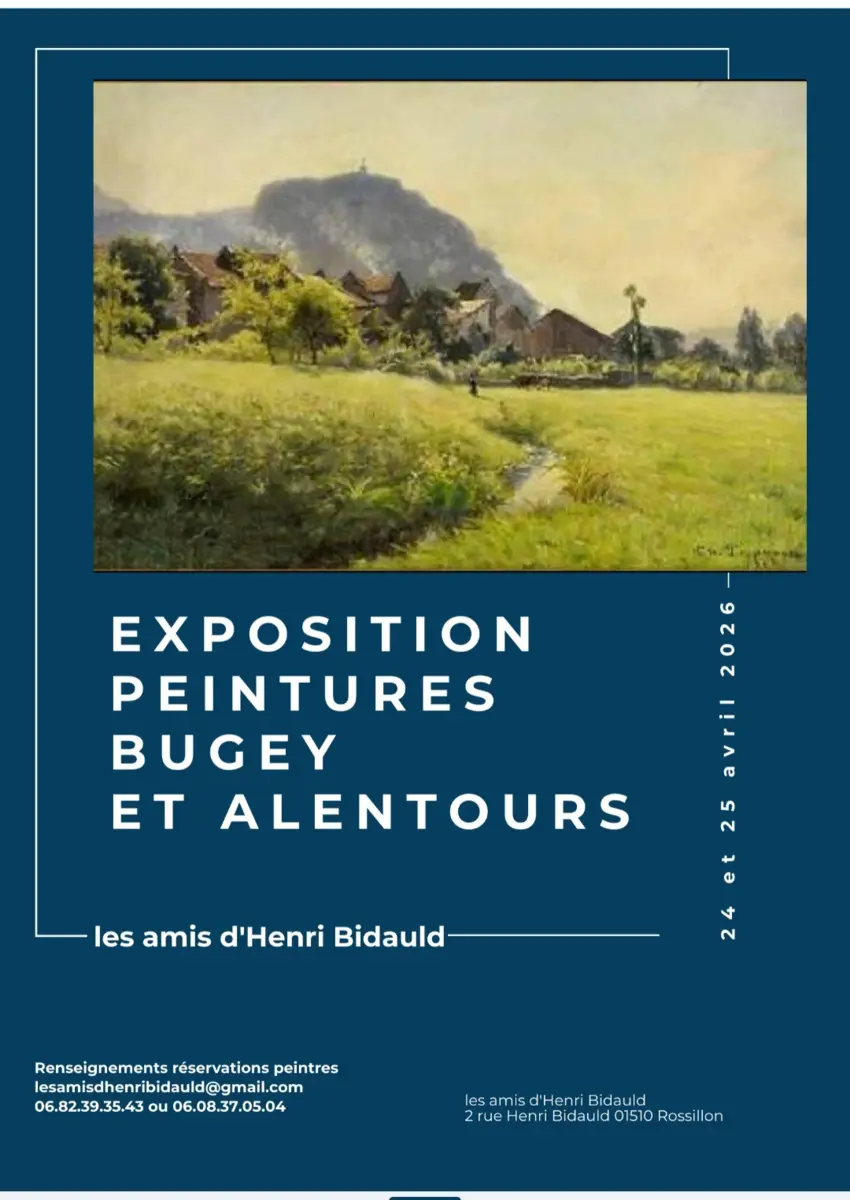 Exposition de peintures Bugey et alentours_Rossillon