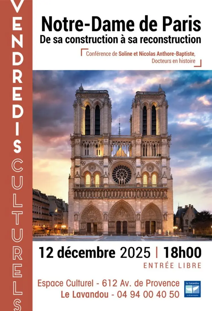 Conférence NOTRE DAME DE PARIS