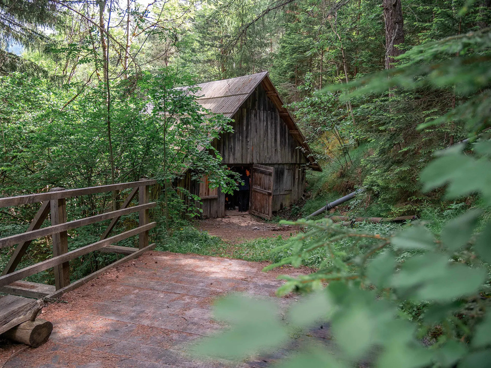Visite guidée de l'ancienne scierie hydraulique de Méolans-Revel