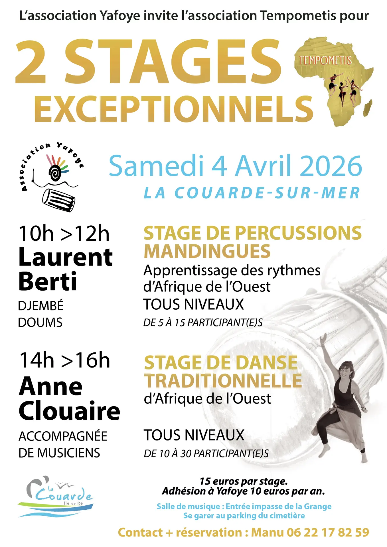 Manding percussion workshop_La Couarde-sur-Mer