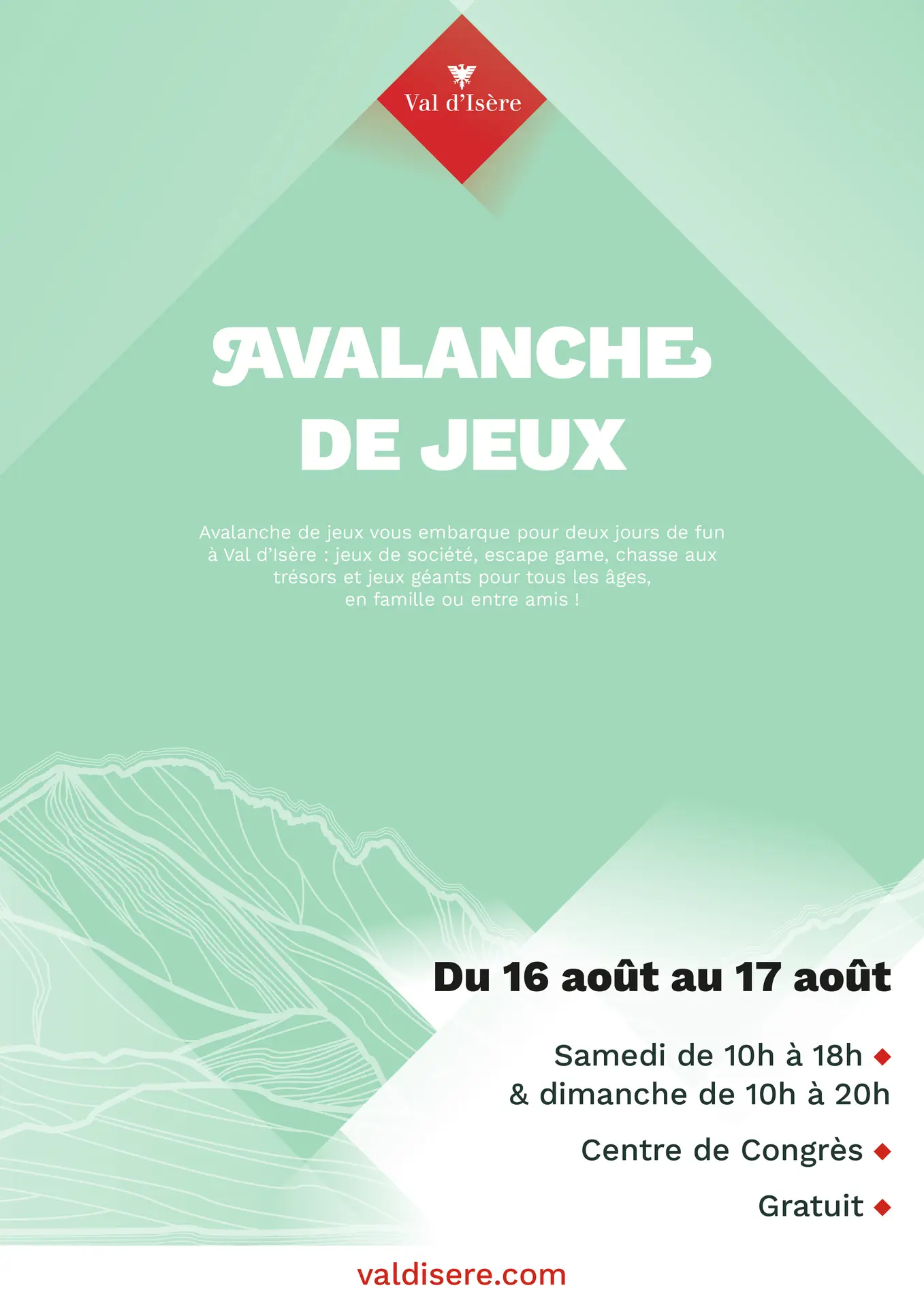Avalanche de jeux_Val-d'Isère