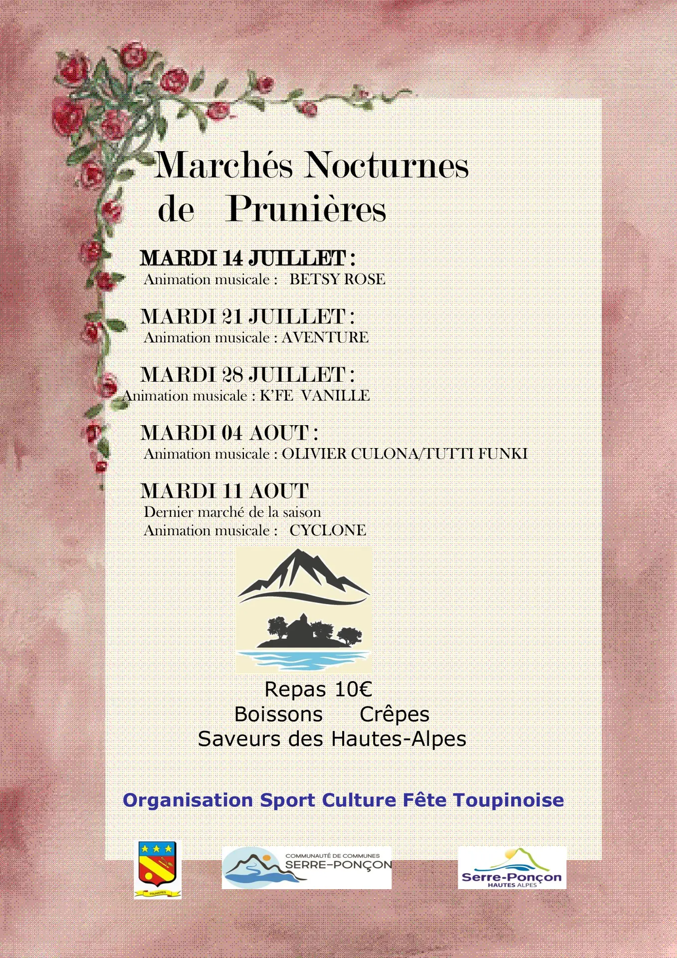 MARCHE NOCTURNE DE PRUNIERES