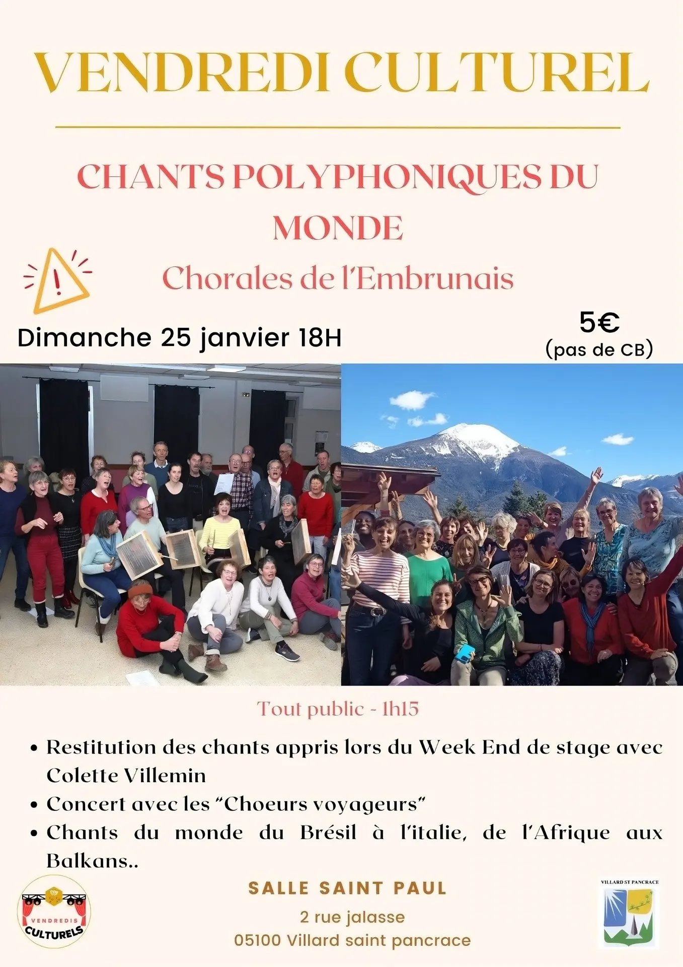 Chorale Atout Choeur_Villar-Saint-Pancrace
