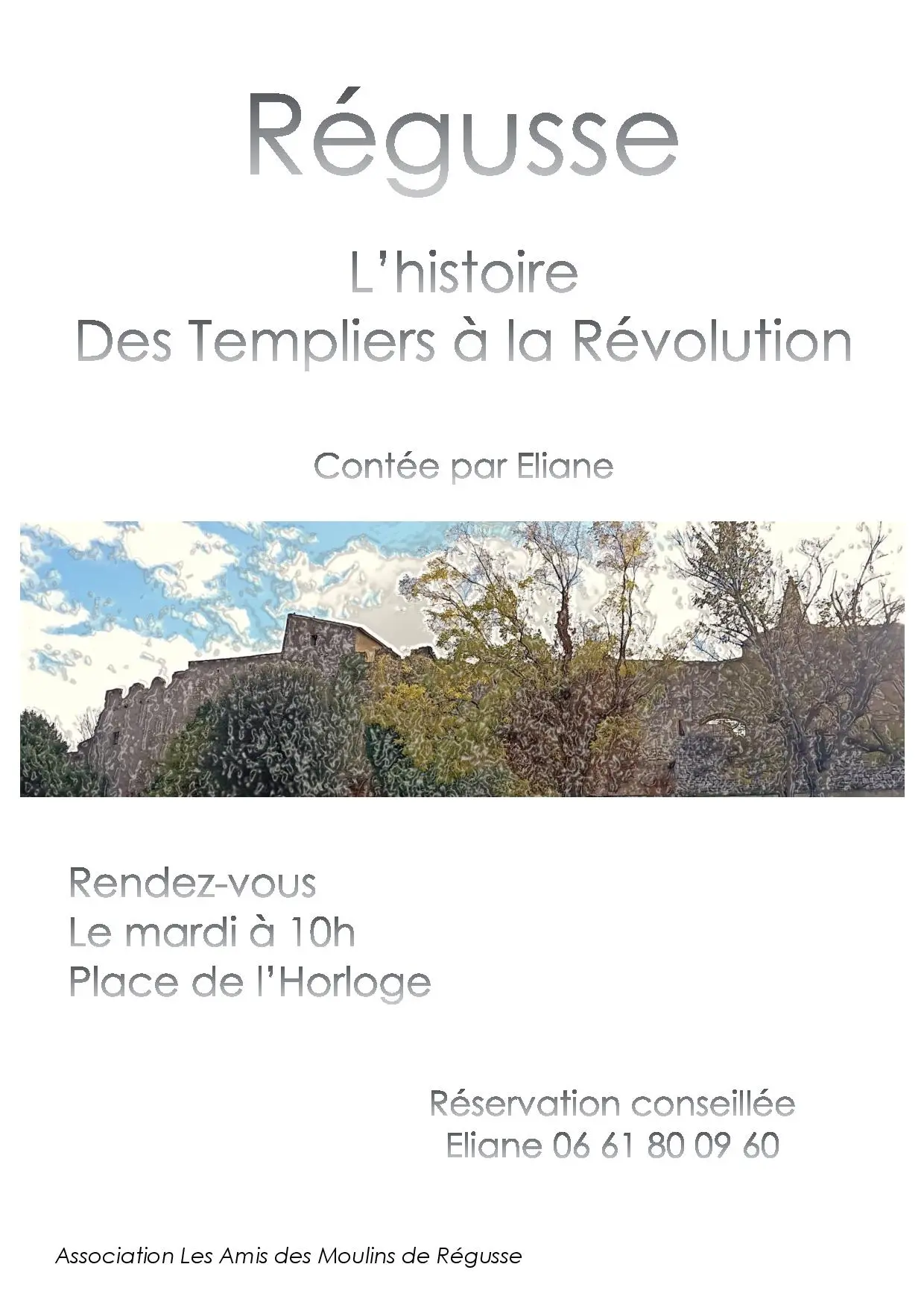 Visit of the village with Eliane