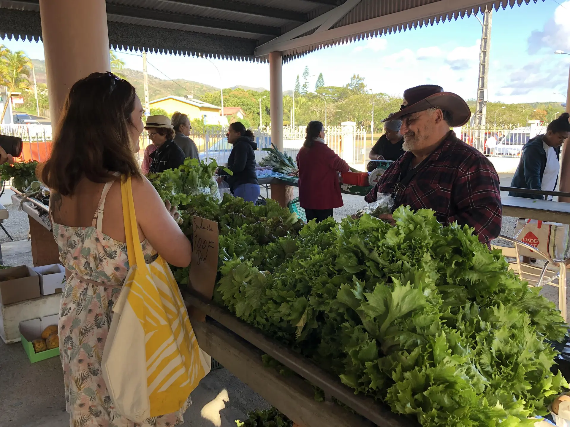 Stand de marché