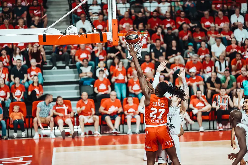 JL Bourg VS Paris Basketball_© Stéphane Laurencin