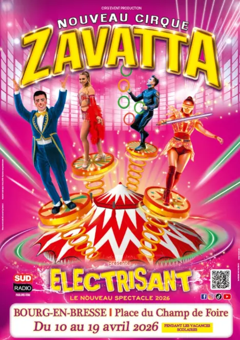 Affiche_Nouveau Cirque Zavatta_Bourg-en-Bresse