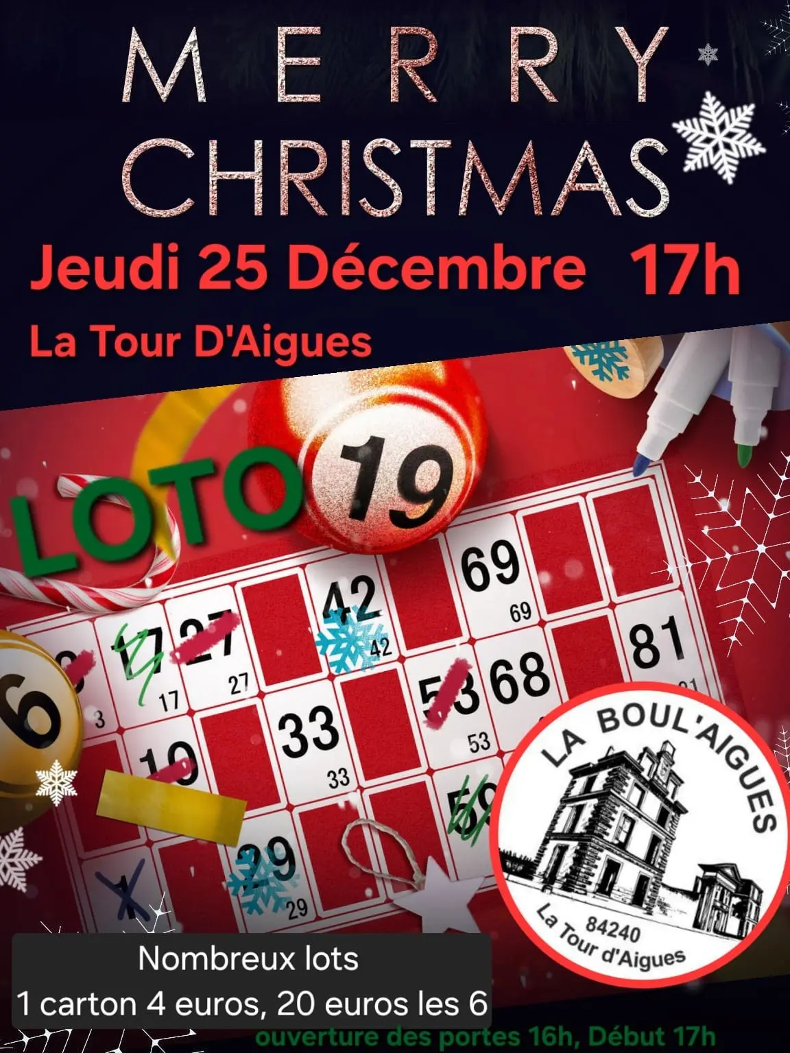 Loto  de La Boul'Aigues à La Tour d'Aigues_La Tour-d'Aigues
