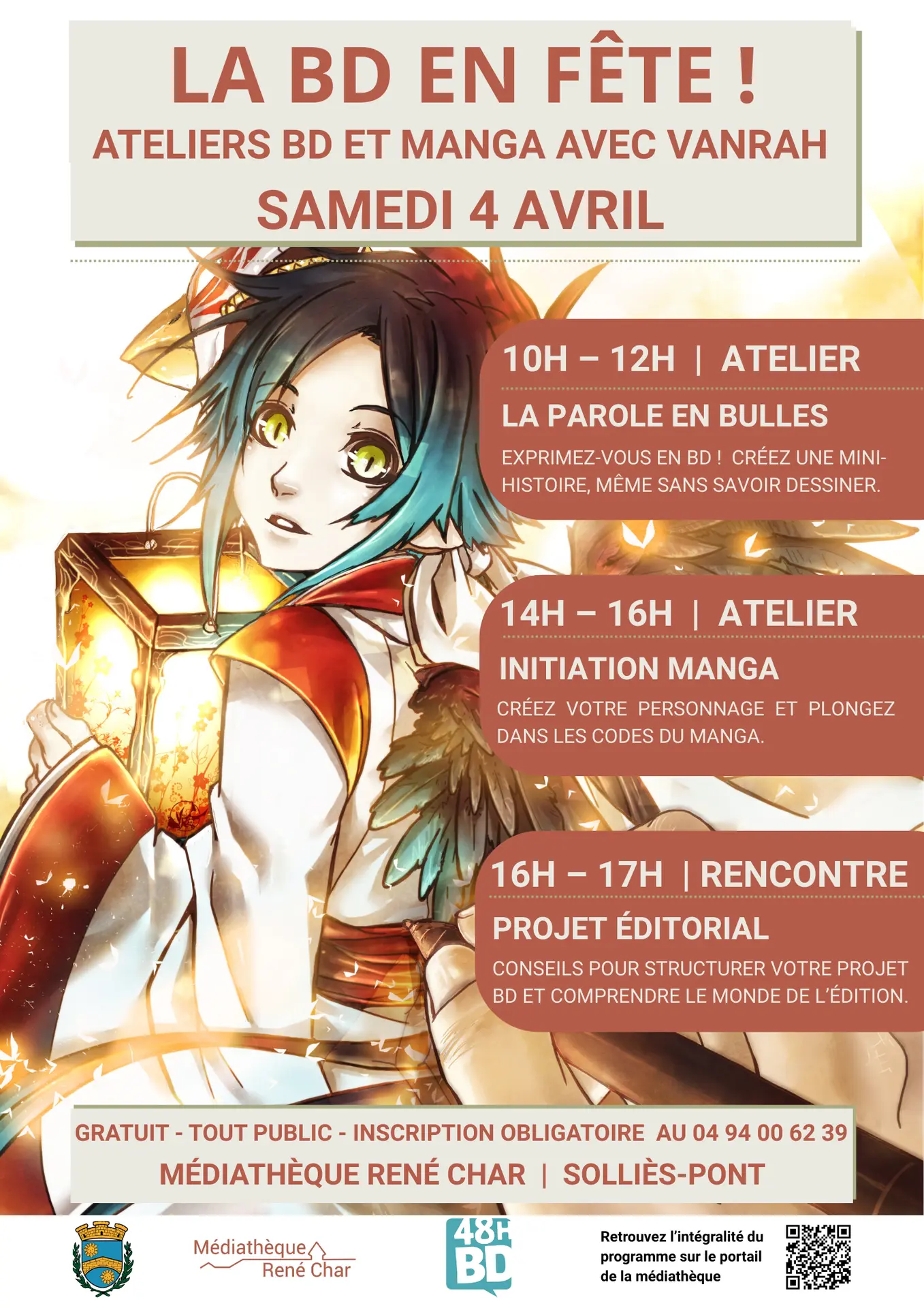 Atelier MANGA avec Vanrah