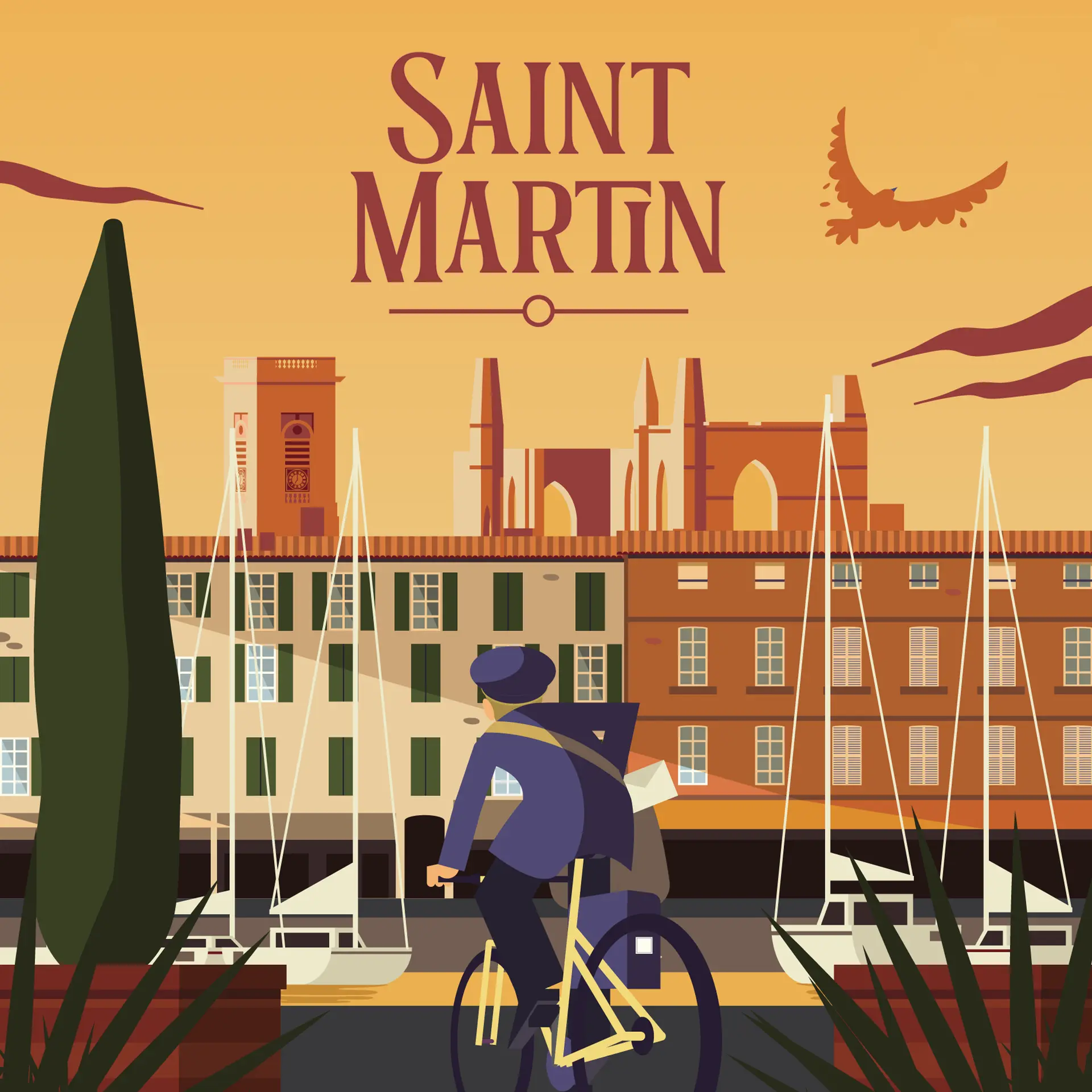 Affiche Saint-Martin