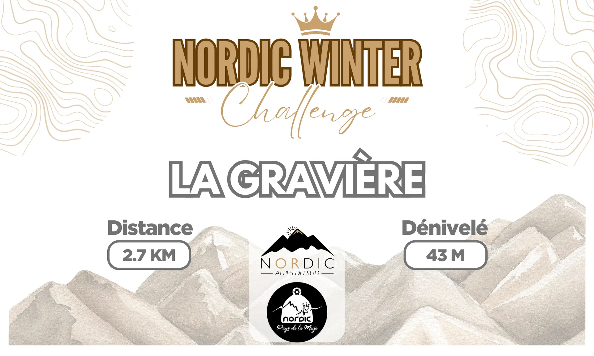 Affiche Nordic Winter Challenge