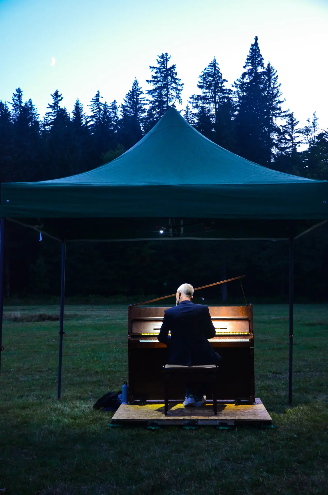 Concert de piano au crépuscule