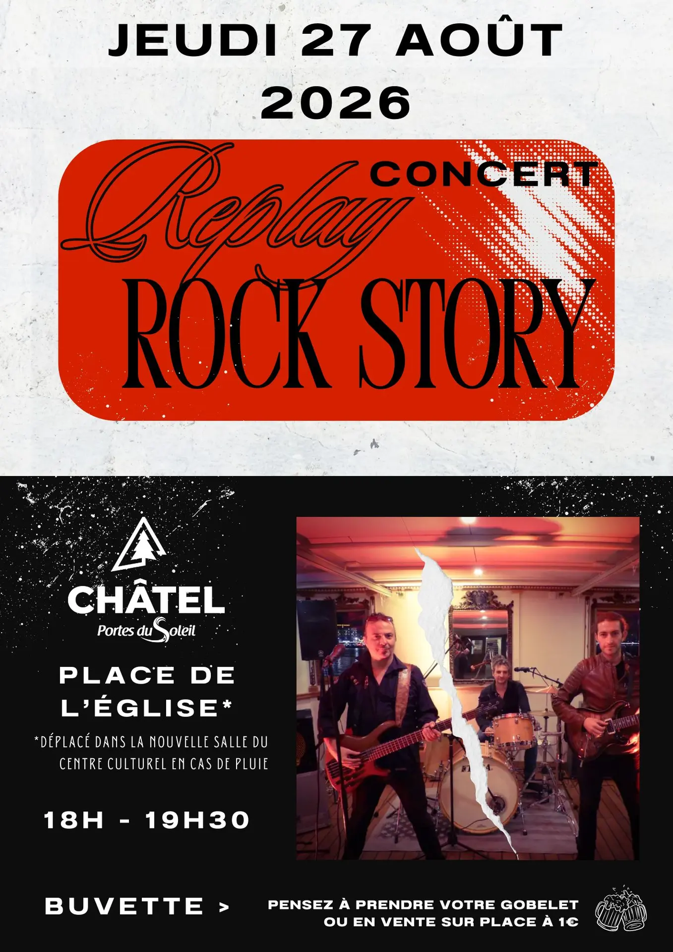 Concert Rock Replay Rock Story_Châtel