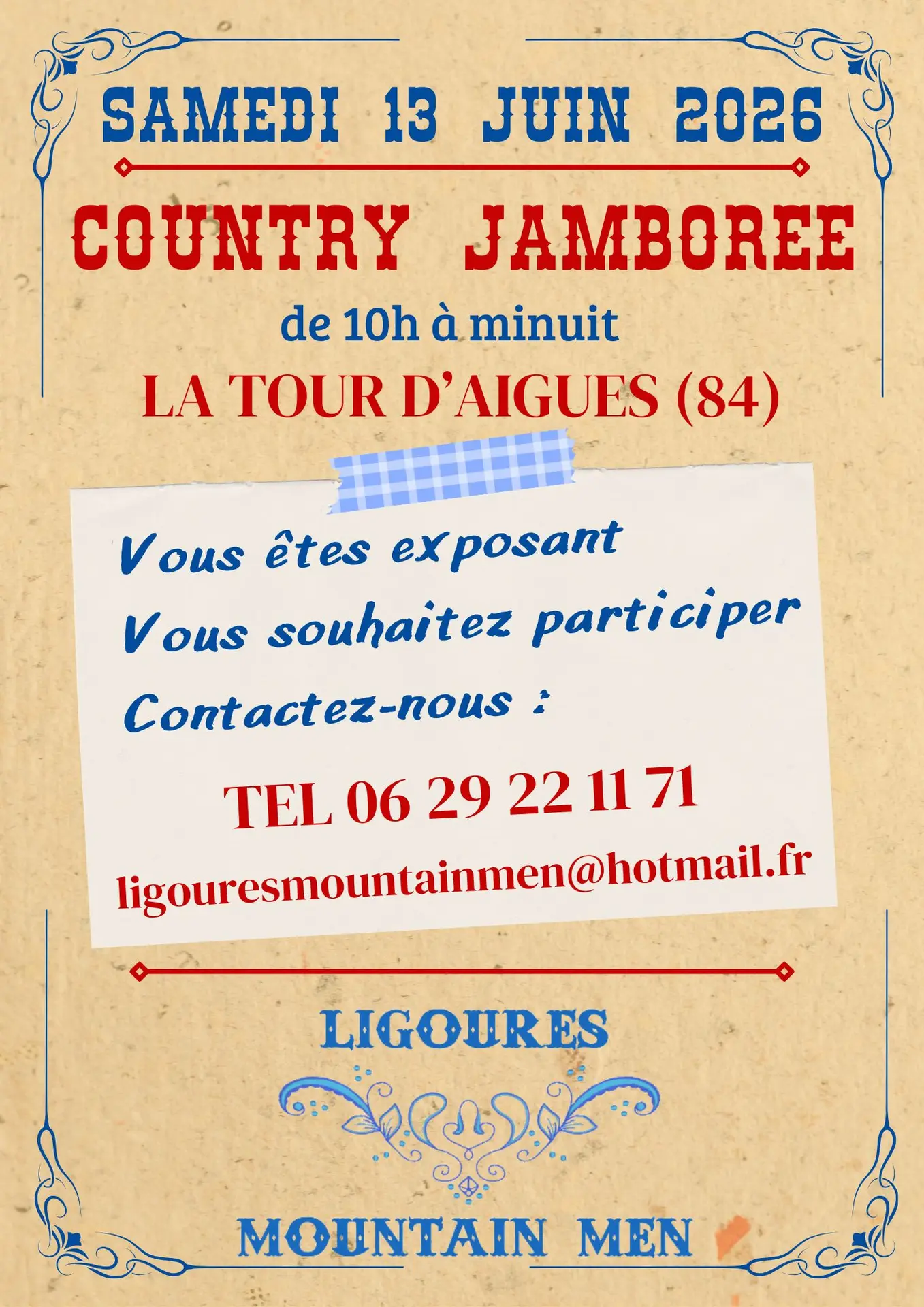 Country jamboree 2026 à La Tour d' Aigues_La Tour-d'Aigues
