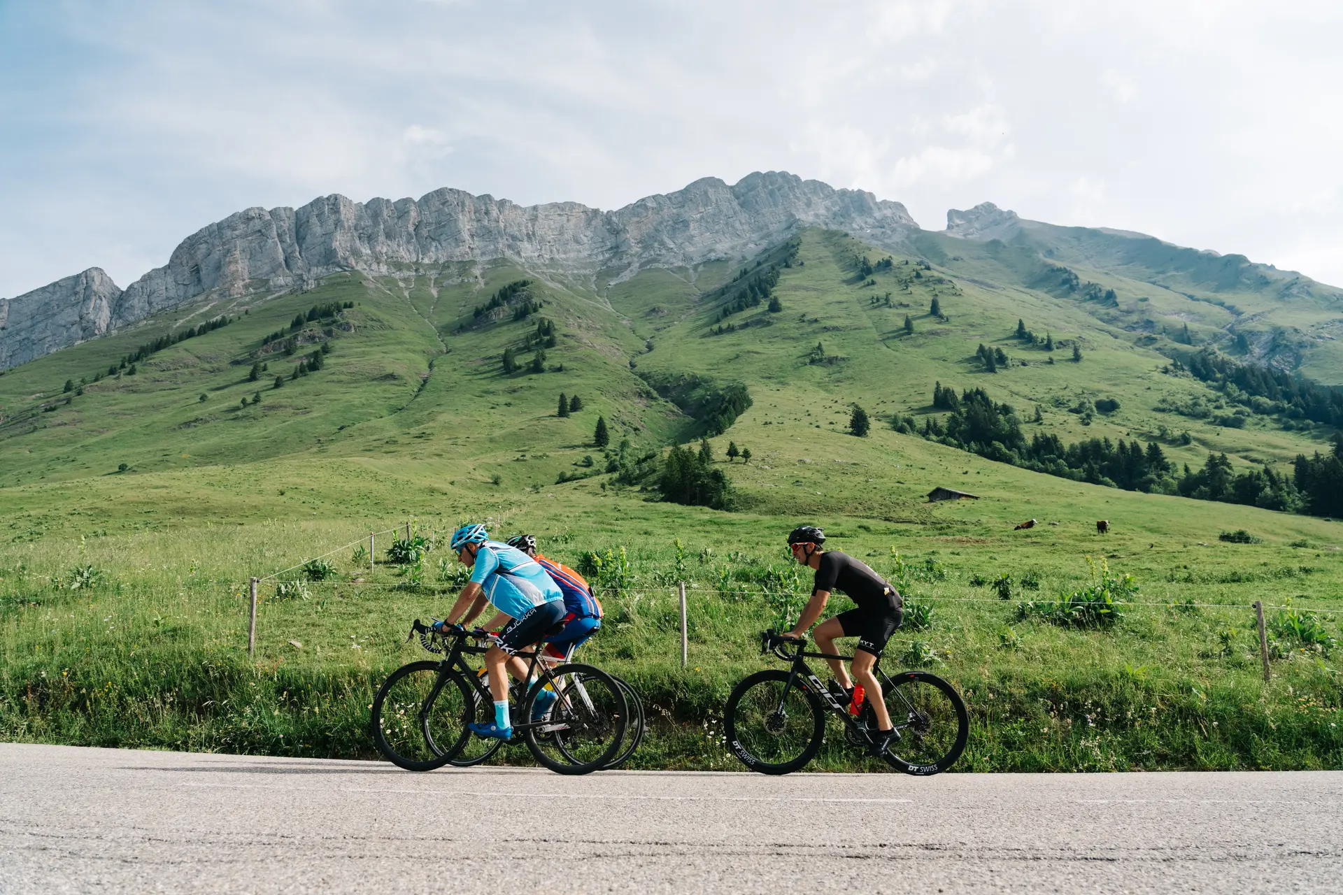 Parcours expert et soft : pause au lac des Confins_La Giettaz