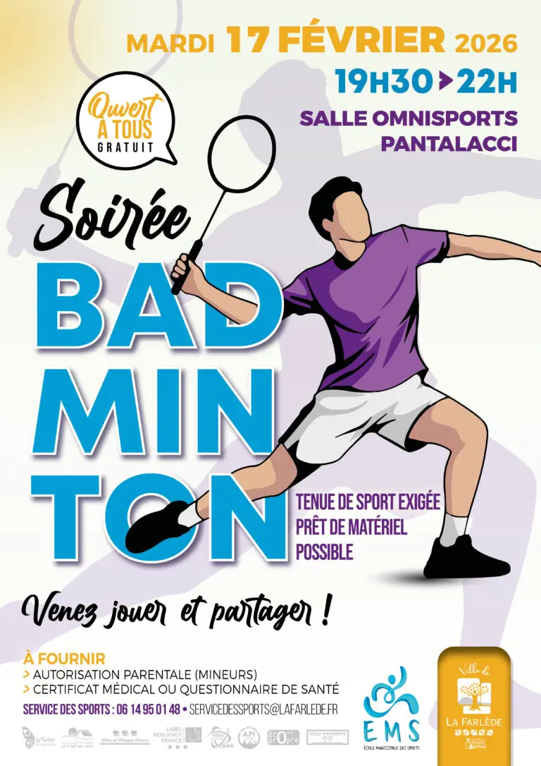 Soirée badminton
