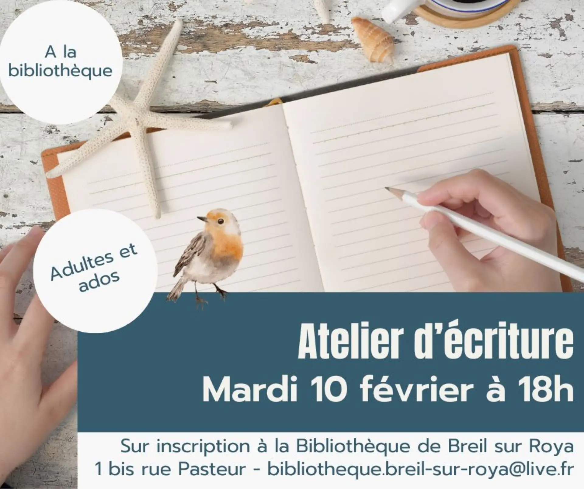 Atelier d'écriture