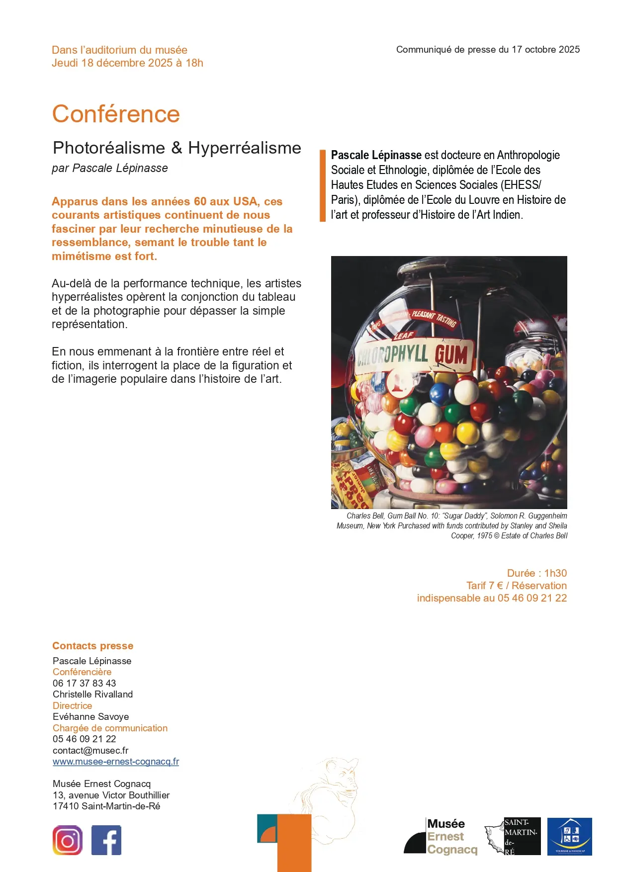 Conférence:  Le réalisme (Partie 2)_Saint-Martin-de-Ré