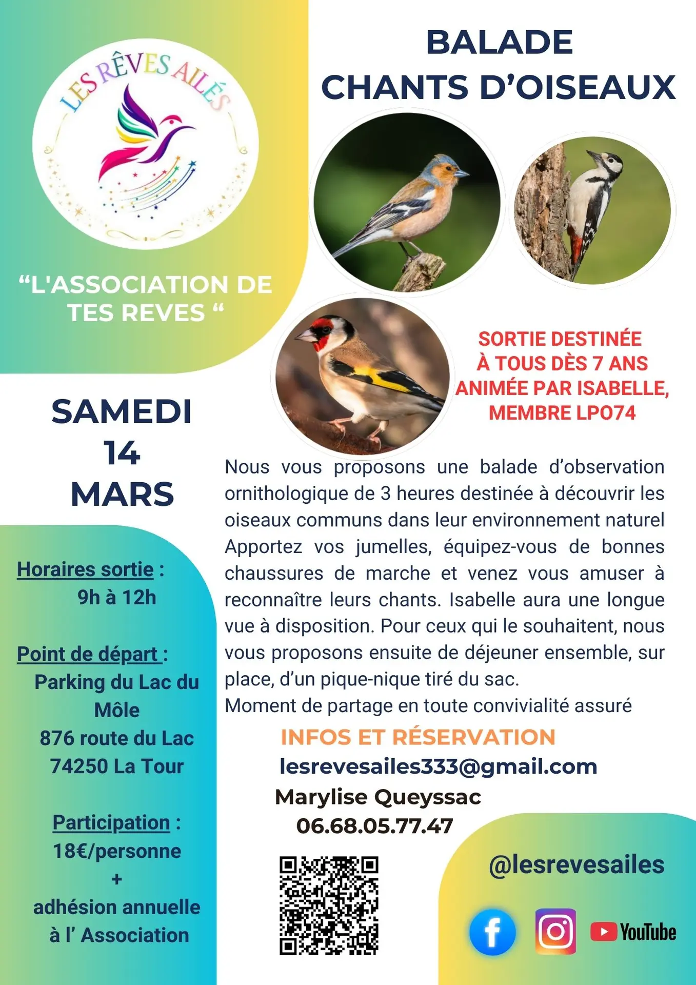 BALADE CHANTS D'OISEAUX