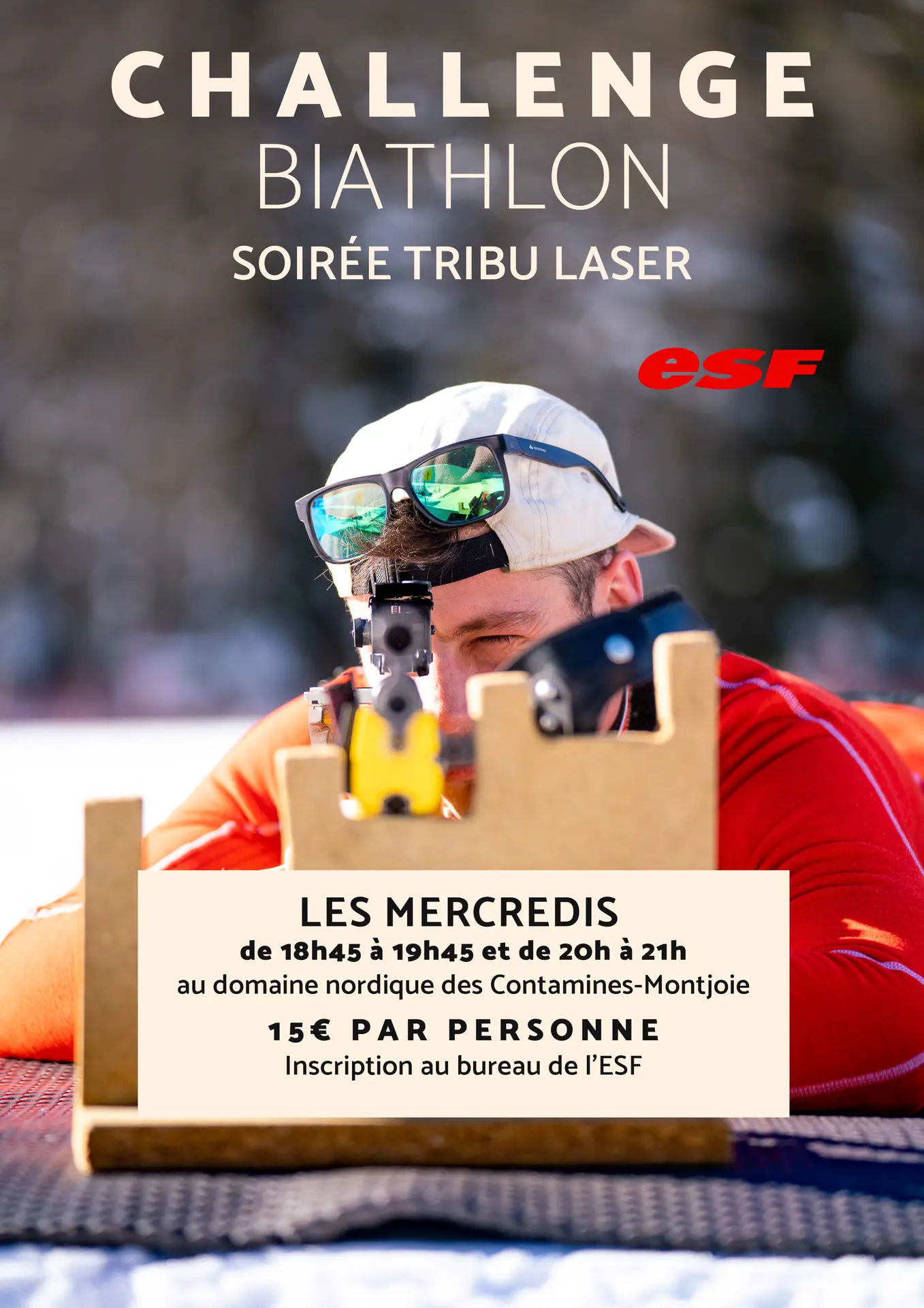 Challenge biathlon familles et amis_Les Contamines-Montjoie