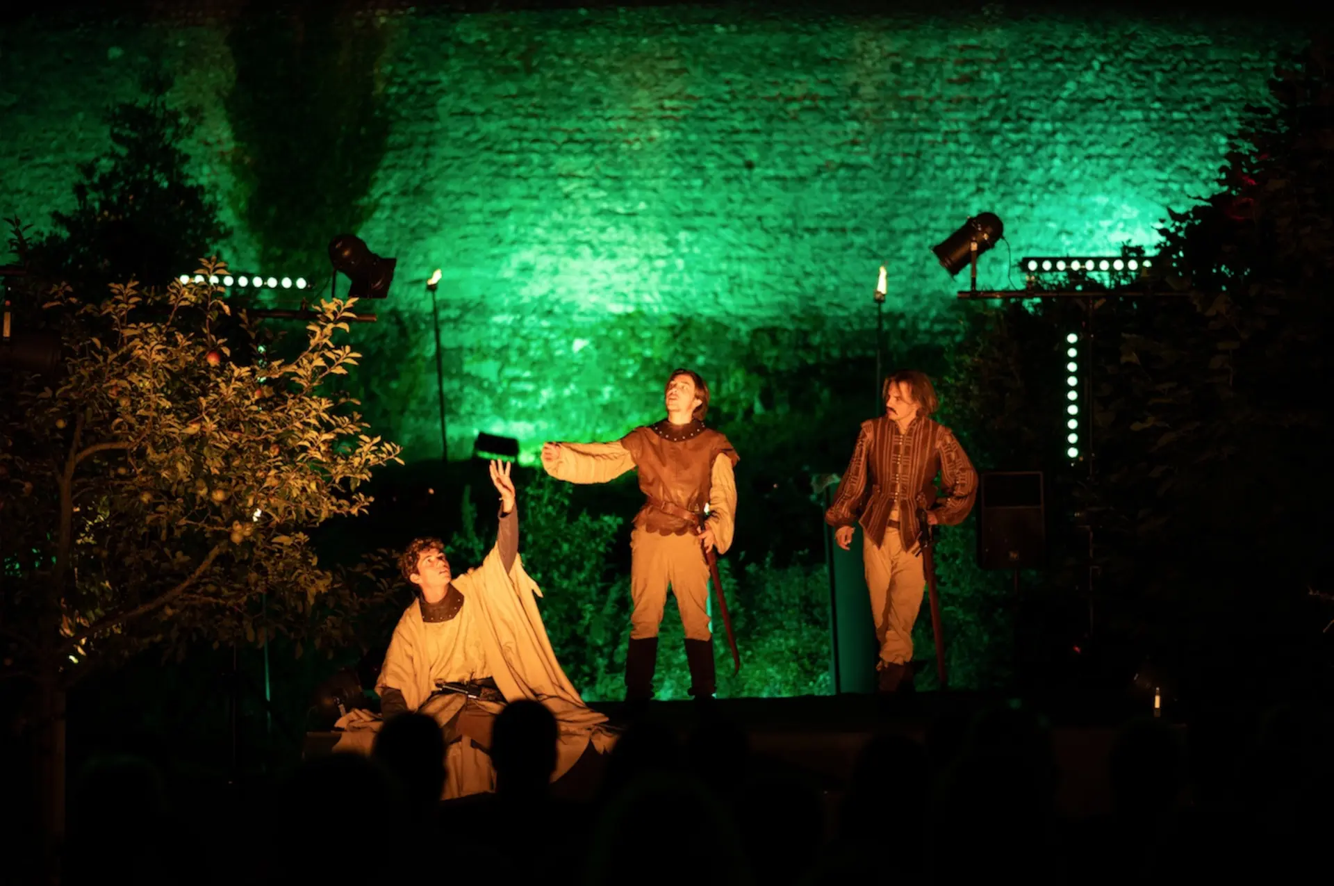 Galaad, La Dernière Prophétie de Merlin - son et lumière théâtral_Habère-Poche