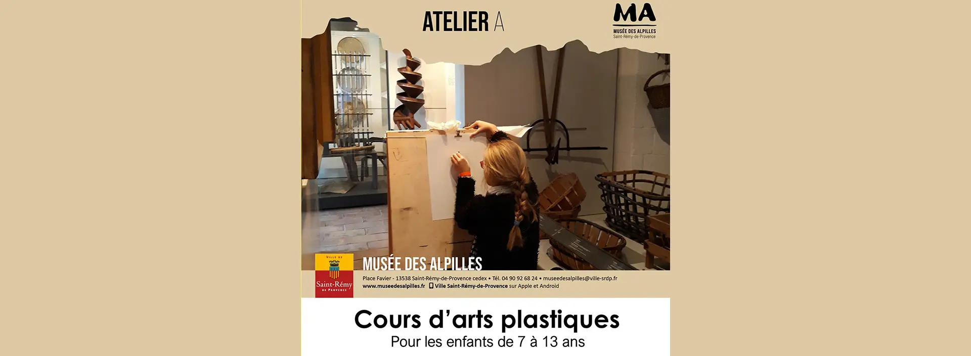 Cours d'arts plastiques au Musée des Alpilles_Saint-Rémy-de-Provence