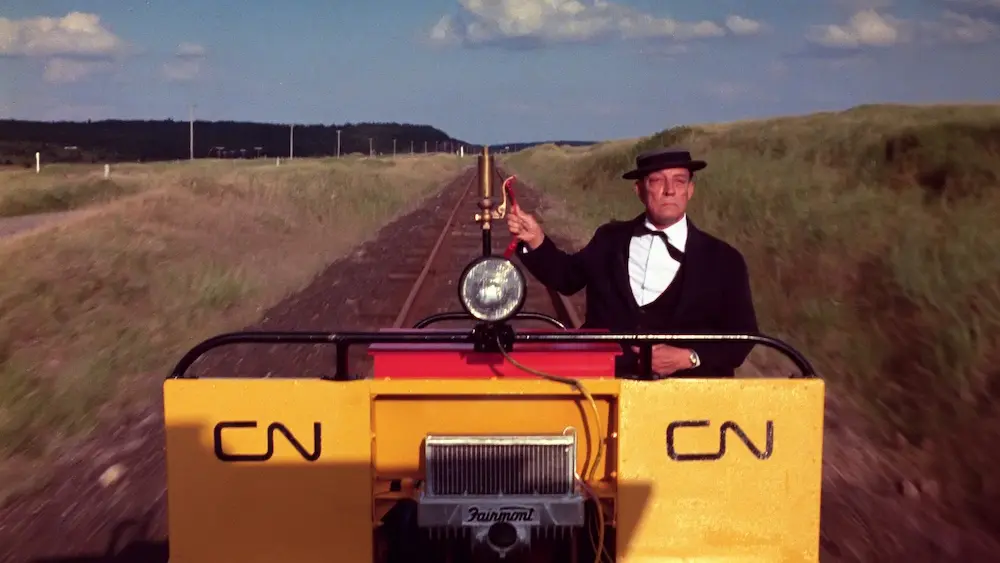 Film The railrodder - Bibliothèque du Noyer