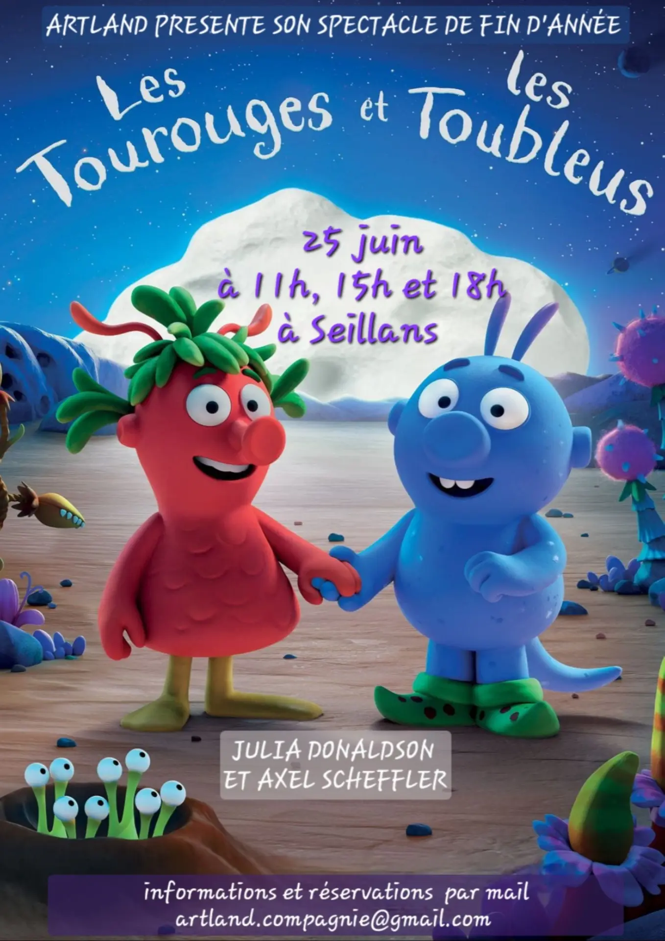 Spectacle familiale et à partir de 3 ans